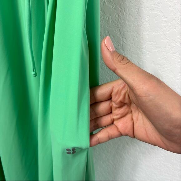 SWEATY BETTY EXPLORER STRAPPY STRETCHY GREEN WOMEN DRESS SIZE 6 NEW WITHOUT TAG - Picture 7 of 9